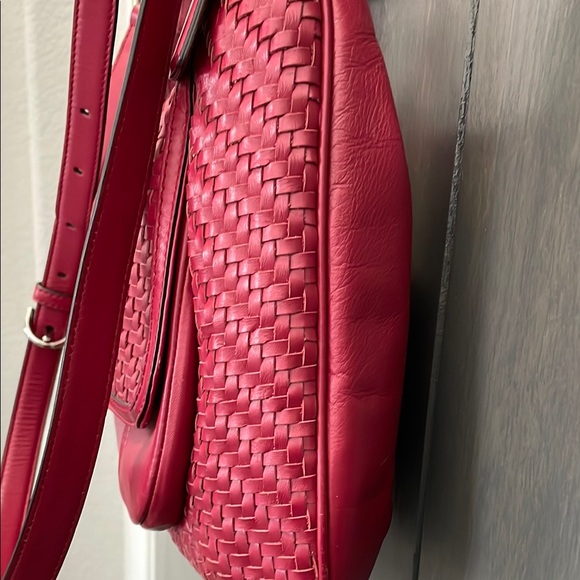 Coach Cherry Woven Shoulder Bag - Picture 7 of 15